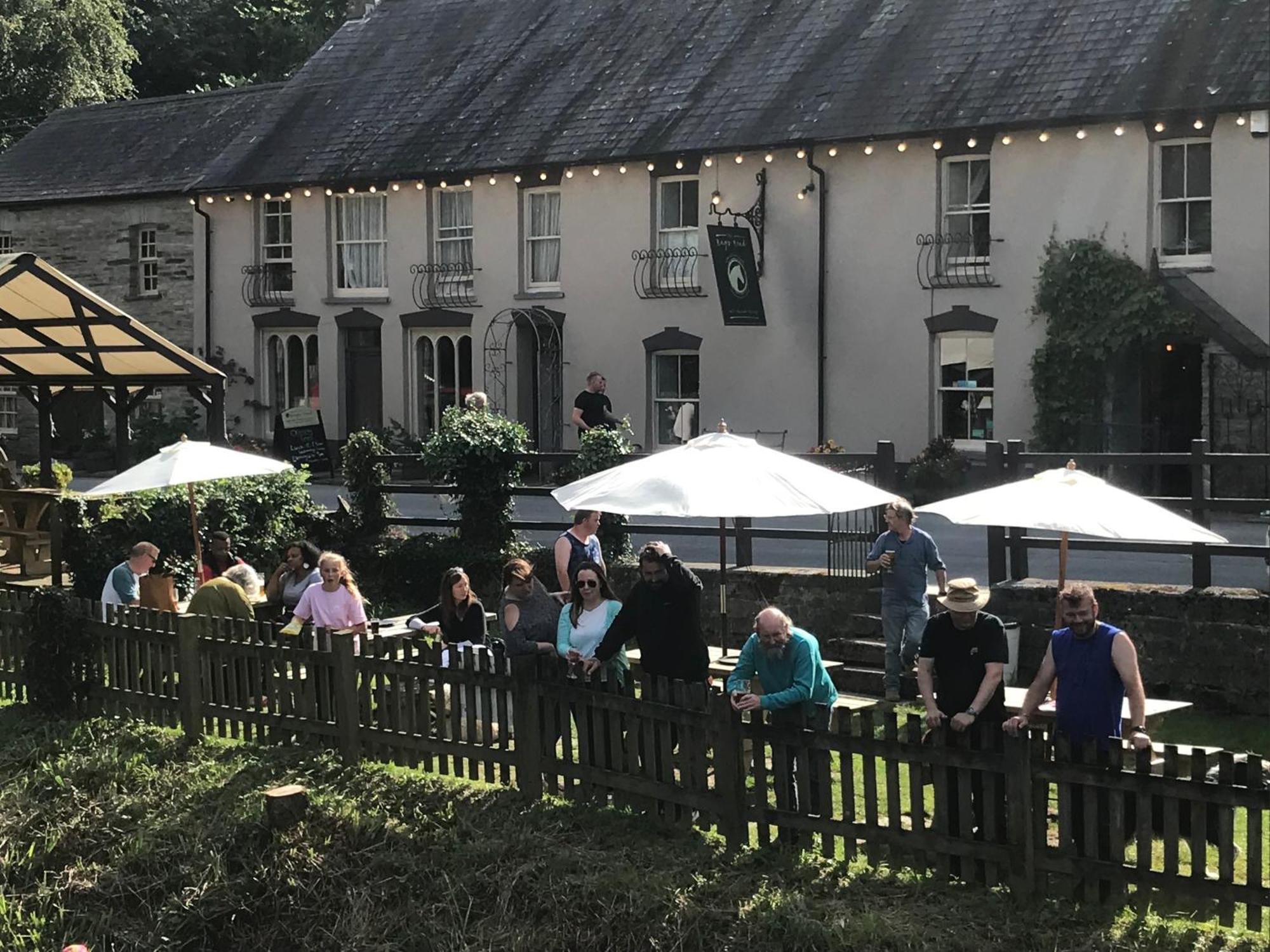 The Nags Head Inn Abercych Luaran gambar